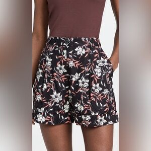 Rag & Bone Ivy Print Linen Short